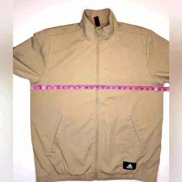 Adidas Mens Future Icon Stripe Splicing Woven Stand Collar Sports Jacket Size M - Picture 5 of 10
